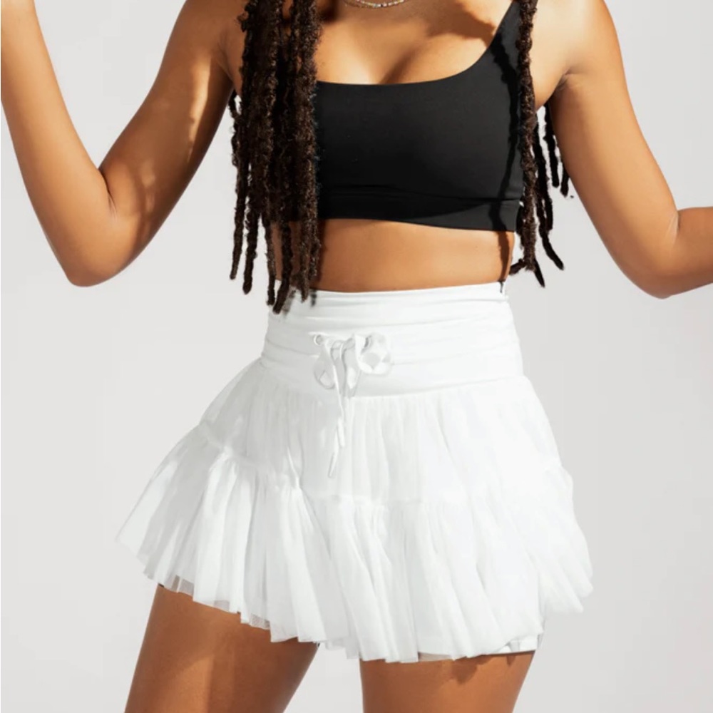 Popflex Pirouette Tiered Skort with Pockets